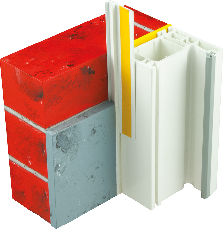 Laibungsprofil PVC 643000 + 644000 + 645000 kaufen