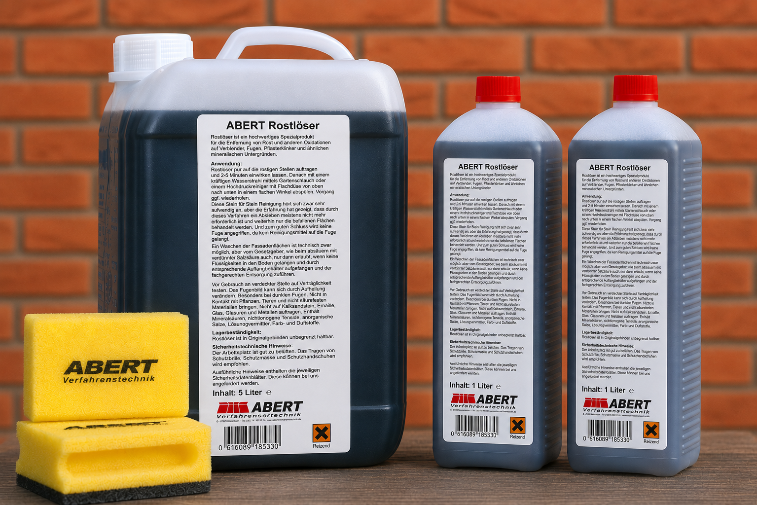 ROSTLÖSER 1 l Fassadenreiniger von Abert