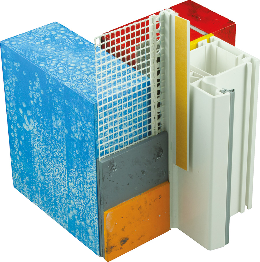 Laibungsprofil DYNAMIK PVC mit Gewebe 644800 kaufen