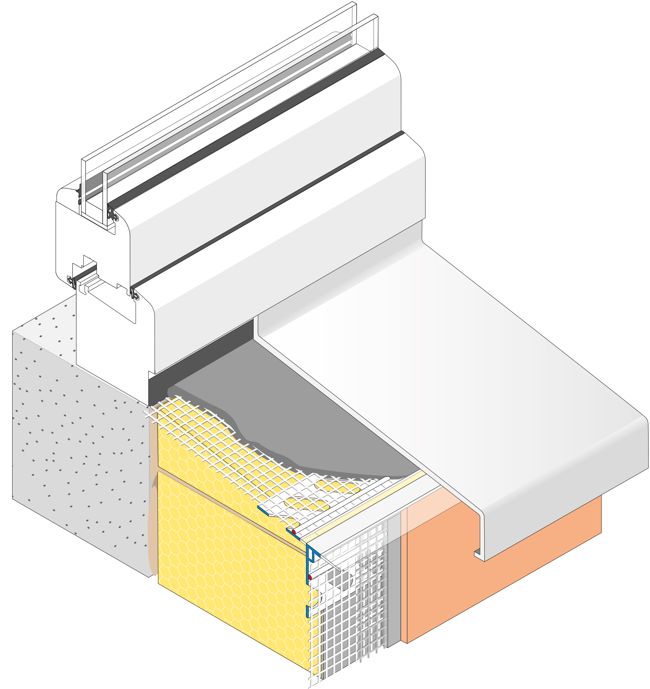 APU Abschlussprofil FEBA-DUO-TEX W43