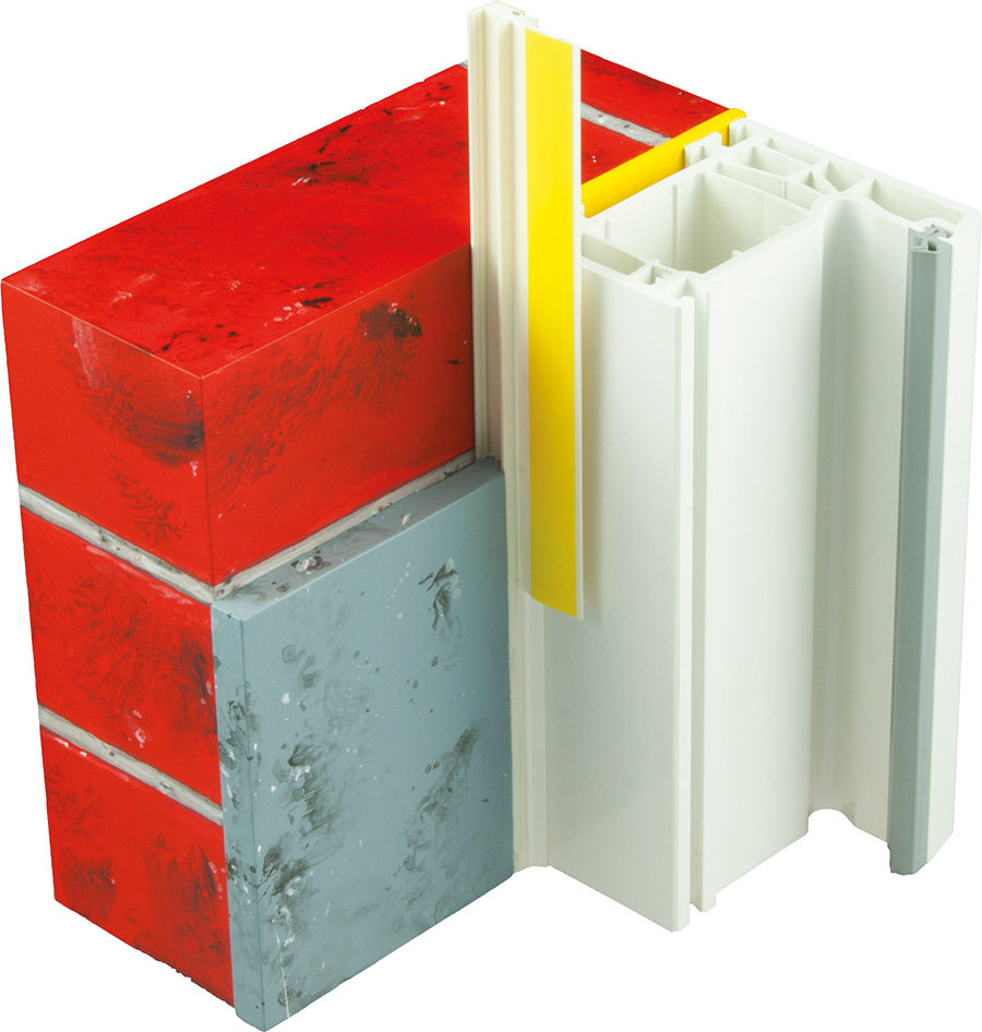 Laibungsprofil PVC mit Lippe PVC mit Lippe 643300 + 644300 kaufen