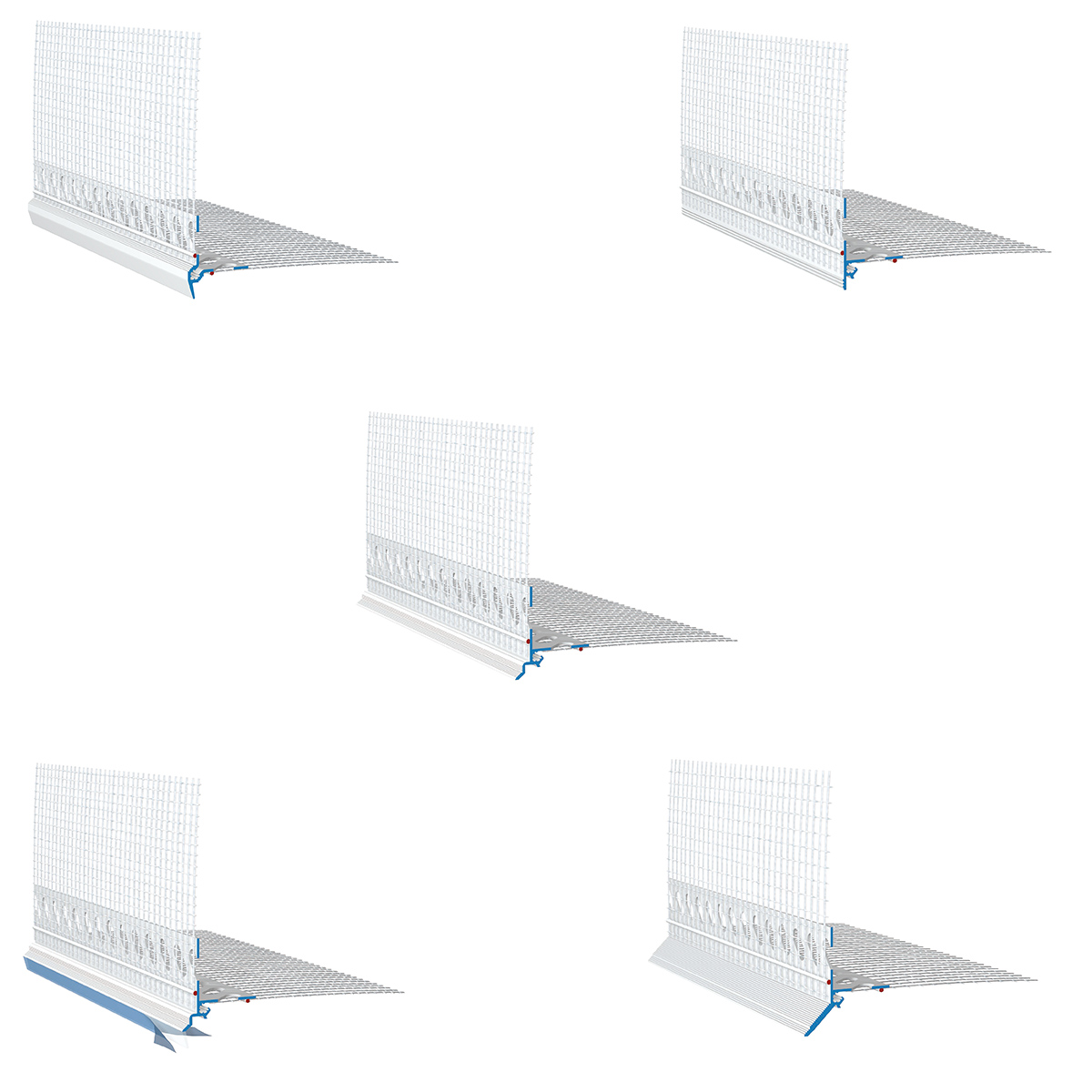 APU Abschlussprofil DROP-TEX ZERO W40