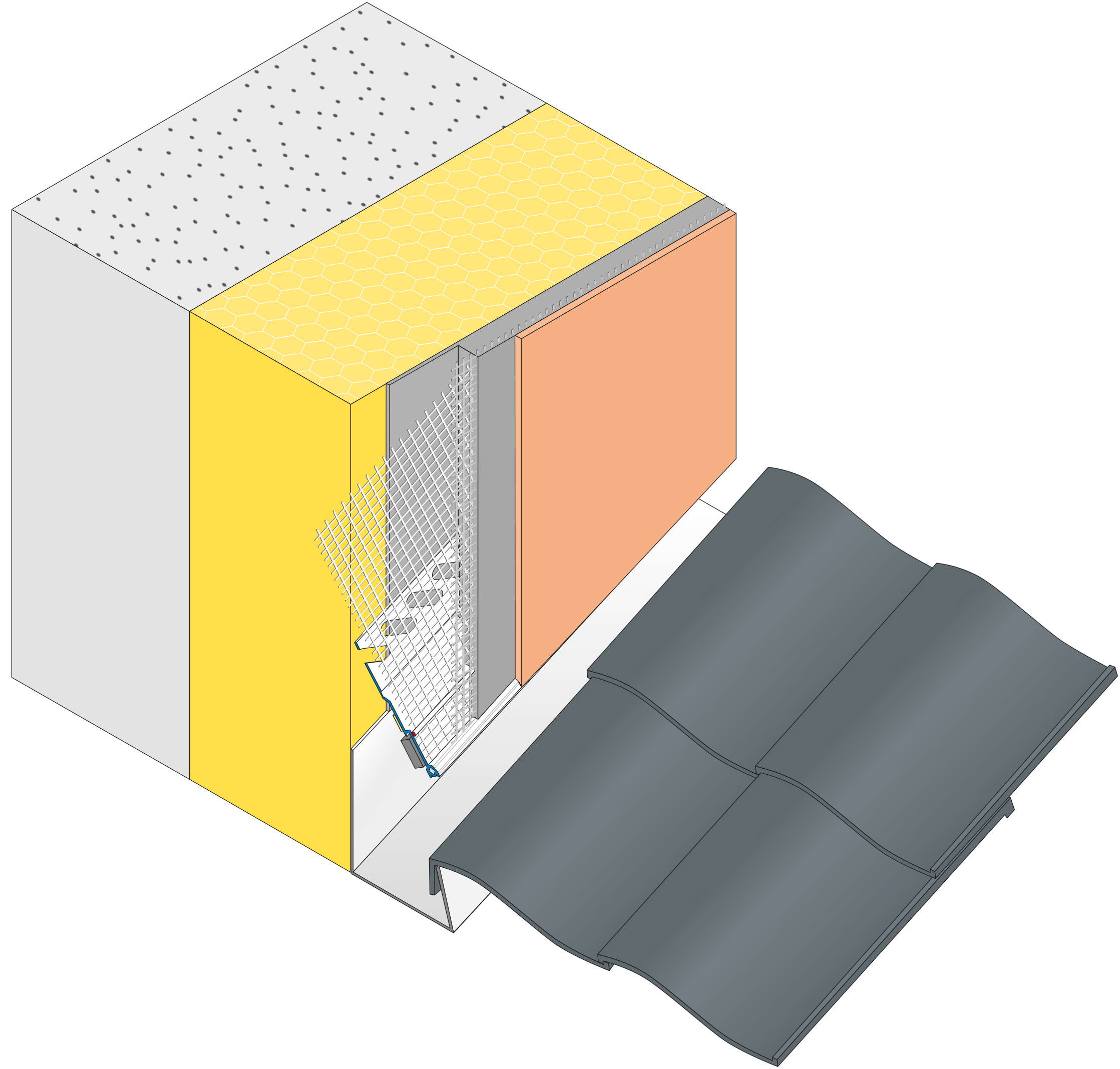 APU Blechanschlussprofil PUR FIX W46