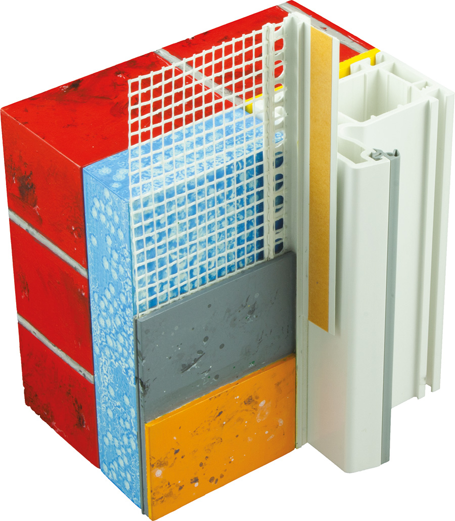 Laibungsprofil PVC mit Gewebe 646000 + 647000 kaufen