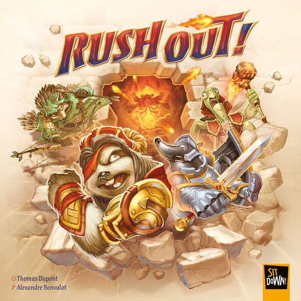 Rush Out! - Bordspel