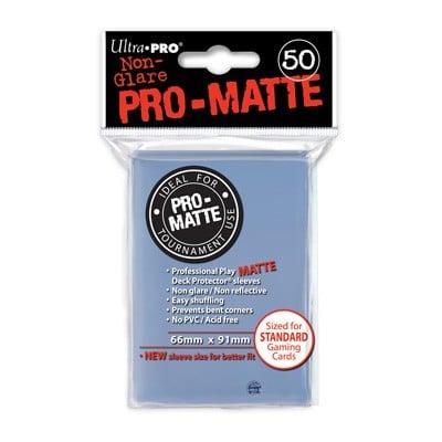 Ultra Pro - Standard: Clear Matte (50)
