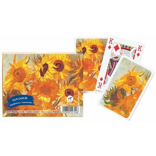 Speelkaarten-Set Van Gogh Sunflowers