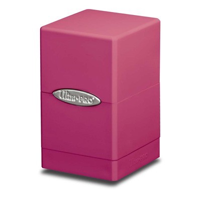 Deckbox: Satin Tower Bright Pink