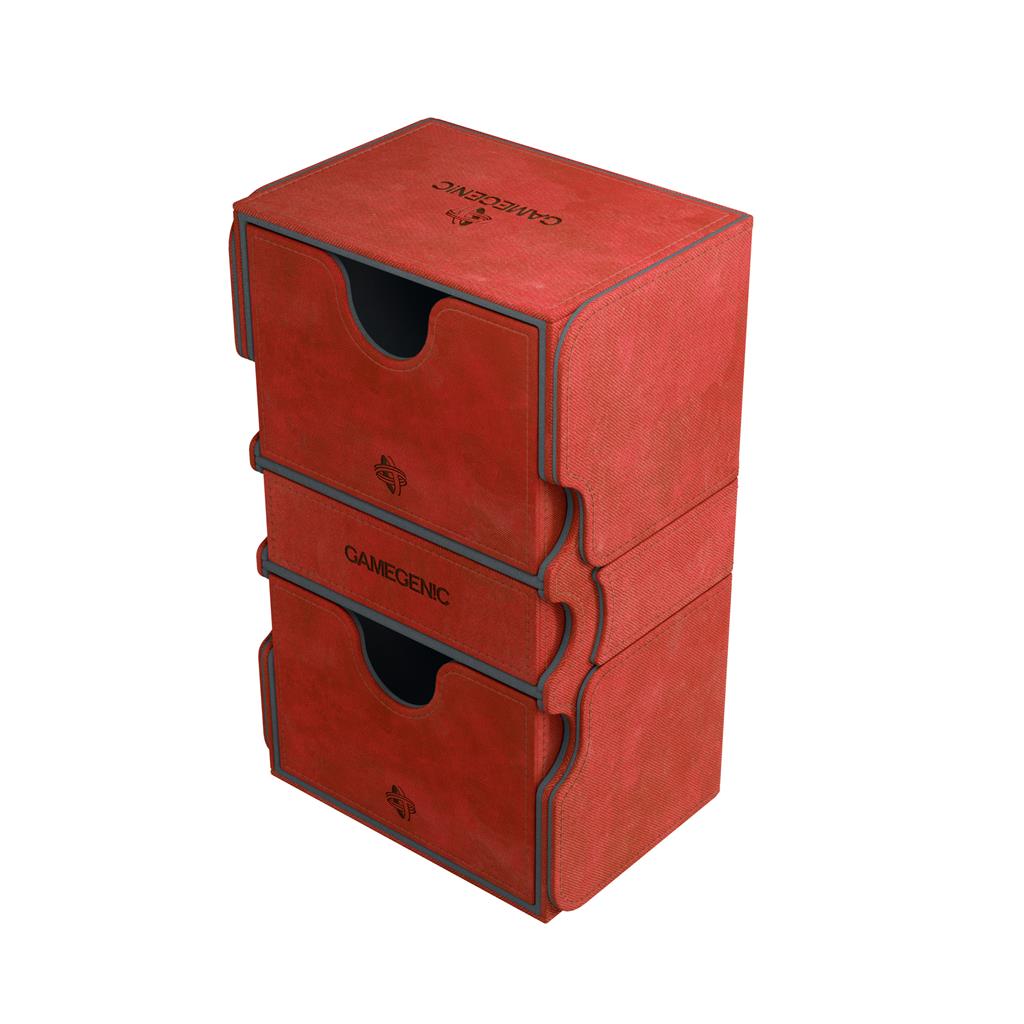Deckbox: Stronghold 200+ Convertible Red