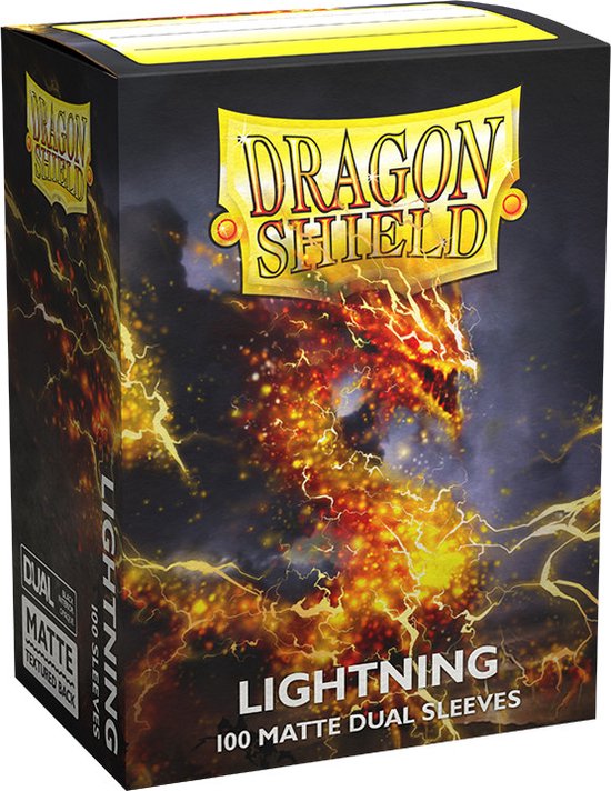Dragon Shield - Lightning Matte Dual (100 stuks)