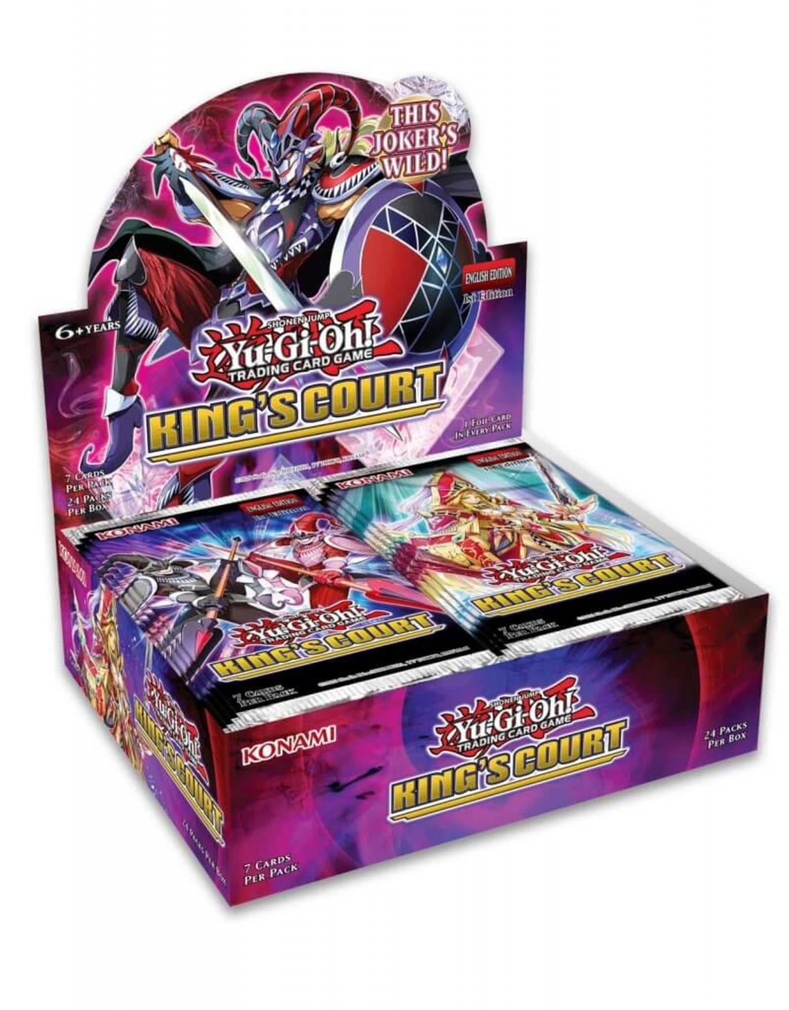 Yu-Gi-Oh: King's Court - Boosterbox (1st Edition)
