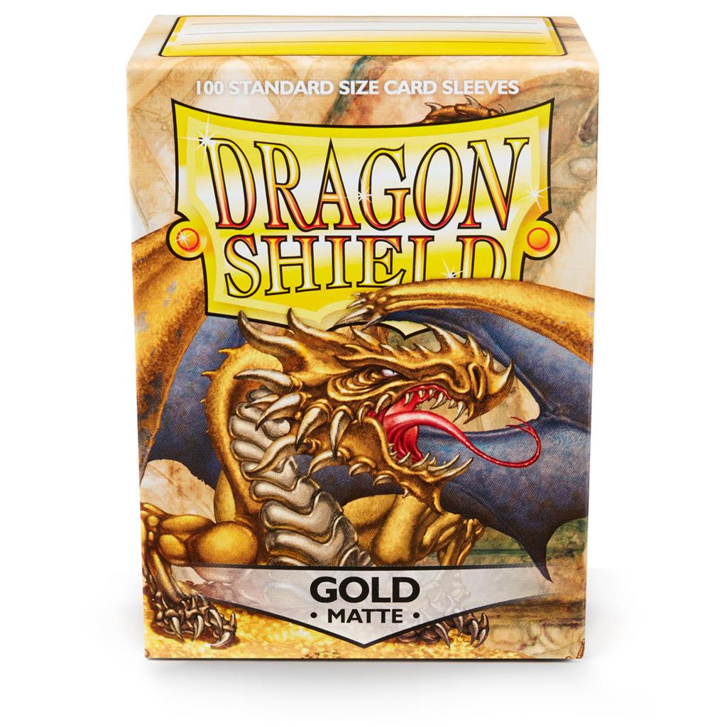 Dragon Shield - Standard: Gold Matte (100)