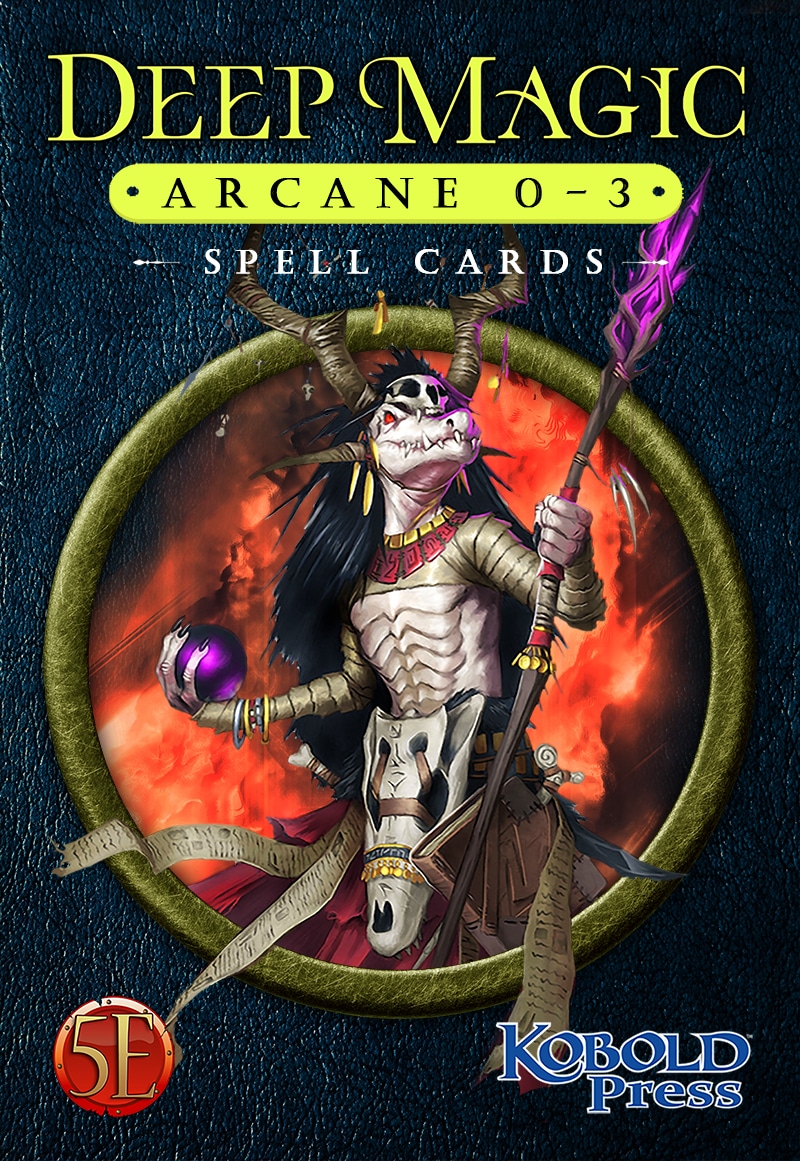 Deep Magic Spell Cards: Arcane 0-3