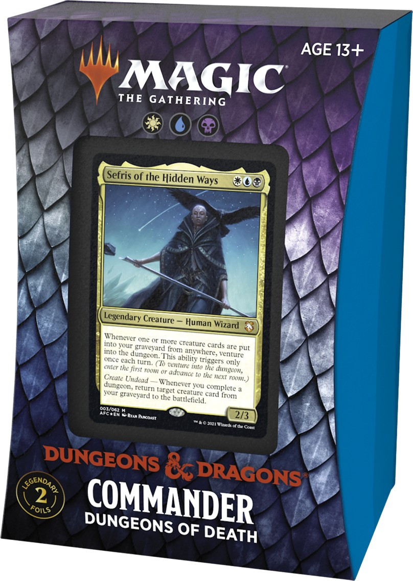 Magic: Adventures in the Forgotten Realms: Commander Deck - Dungeons of Death