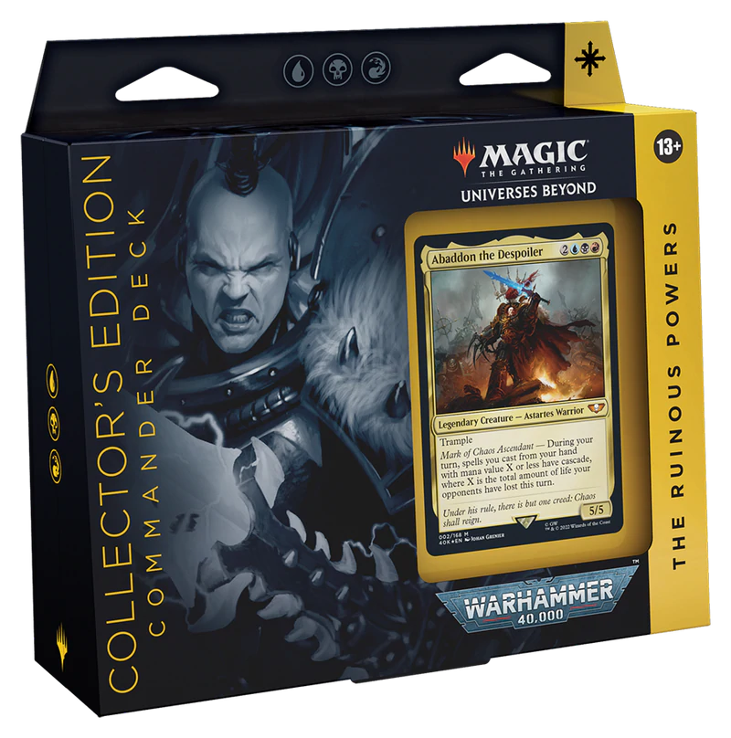 Magic: Warhammer 40.000 Commander Deck Premium - The Ruinous Powers