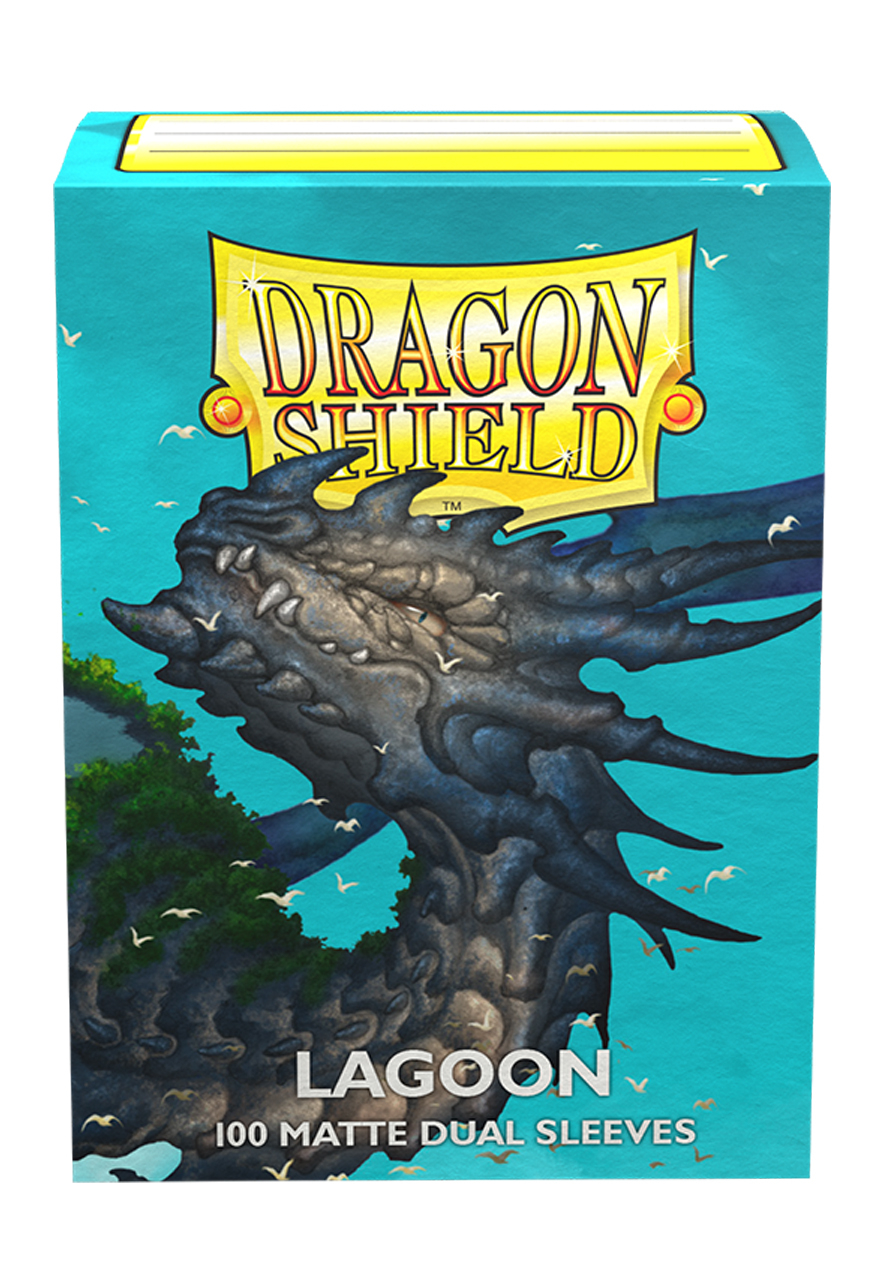Dragon Shield Sleeves - Lagoon Matte Dual (100 stuks)