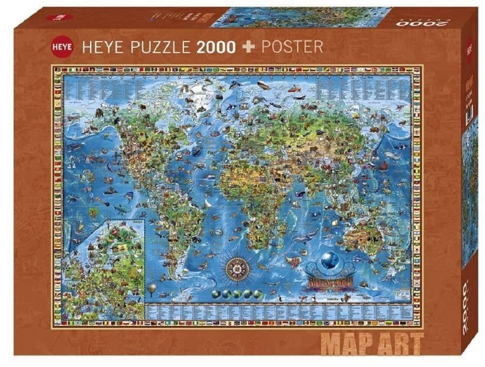 Puzzel Amazing World - 2000 stukjes