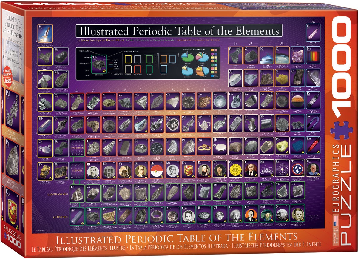 Puzzel: Periodic Table Illustrated (1000)