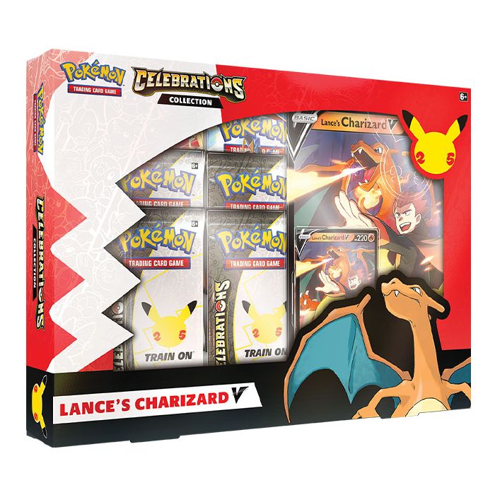 Pokemon: Celebrations - Lance's Charizard V Collection