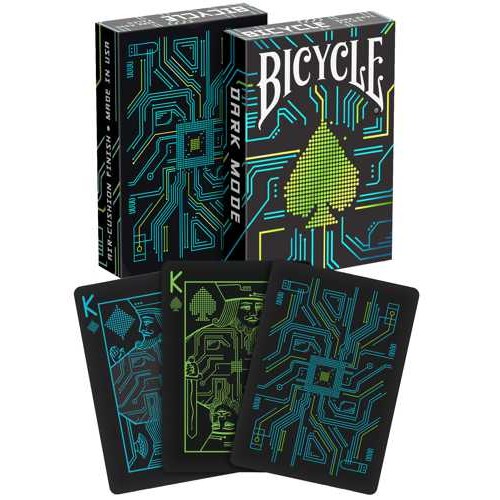 Bicycle Pokerkaarten Dark Mode