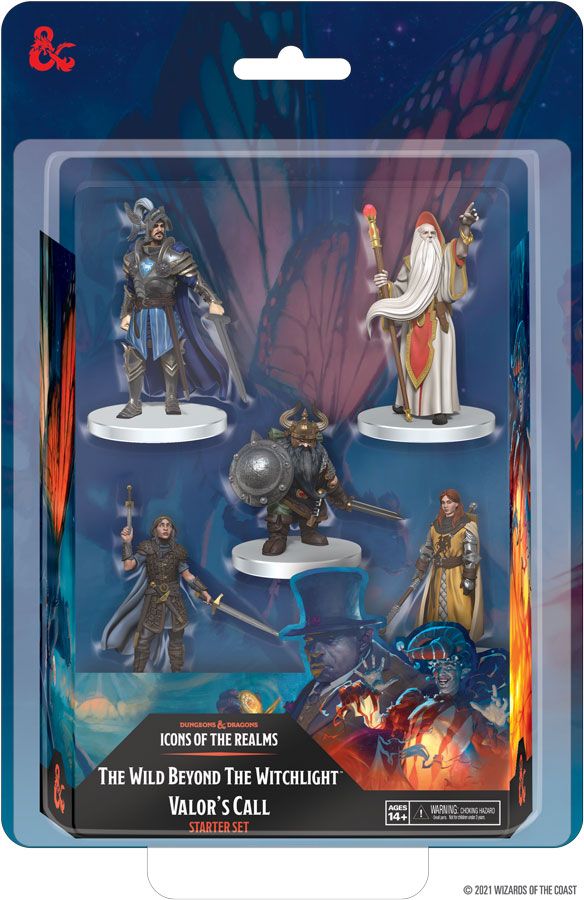 D&D Icons of the Realms Miniatures: Valor's Call Starter Set