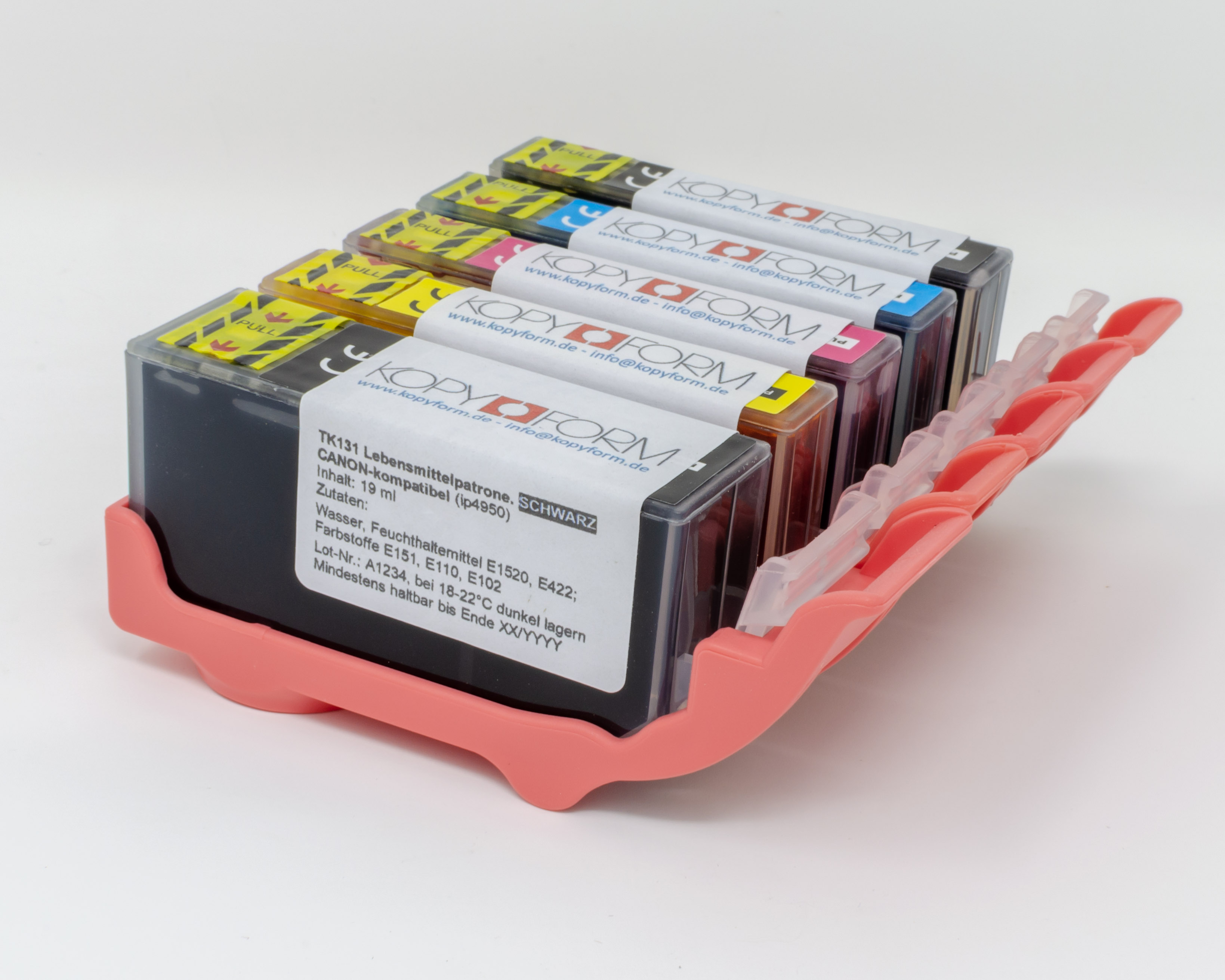 Cartouches d’encre alimentaire PGI-525 / CLI-526 (TK130)