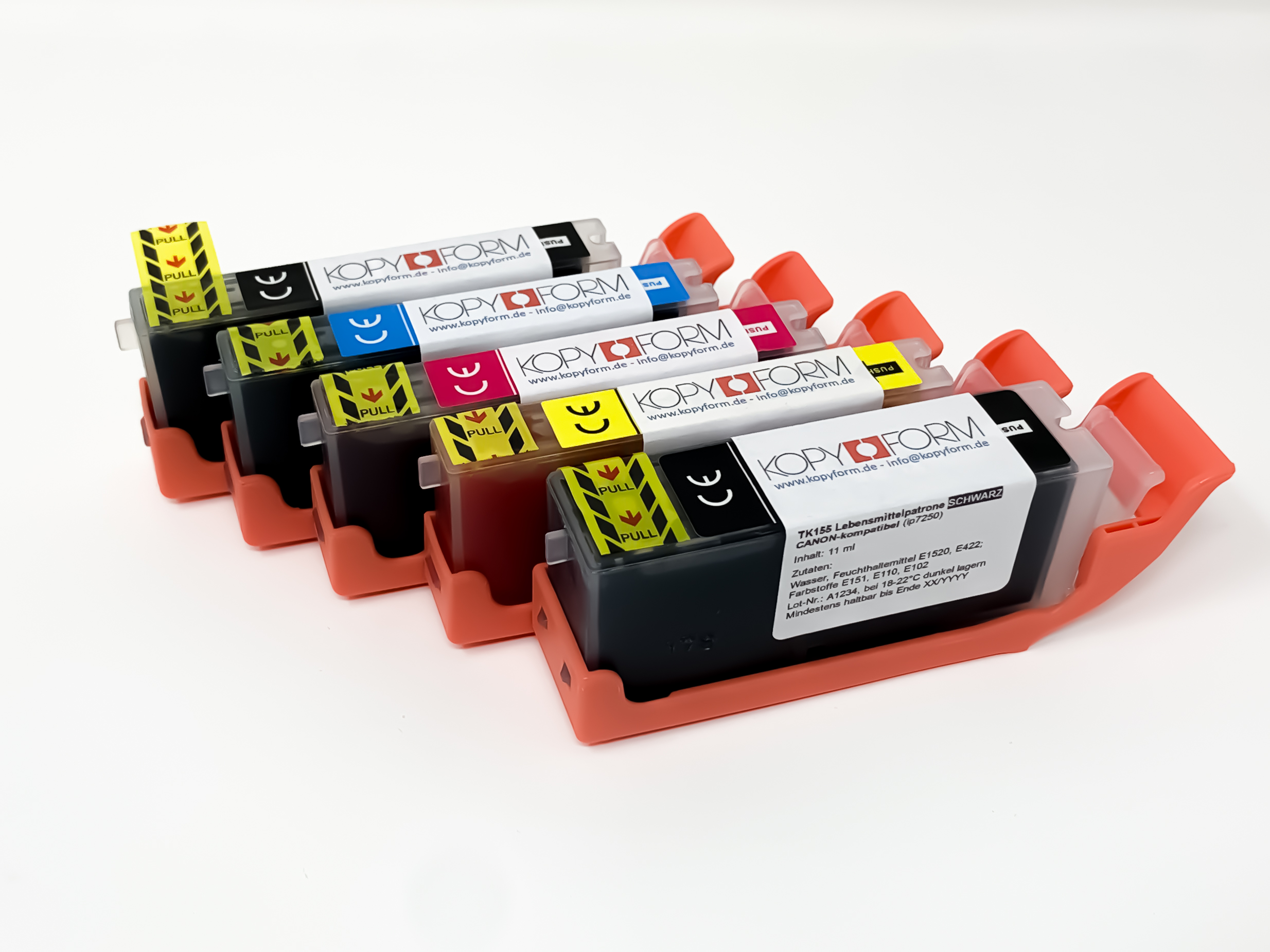 Cartouches d’encre alimentaire PGI-550 / CLI-551 (TK150)