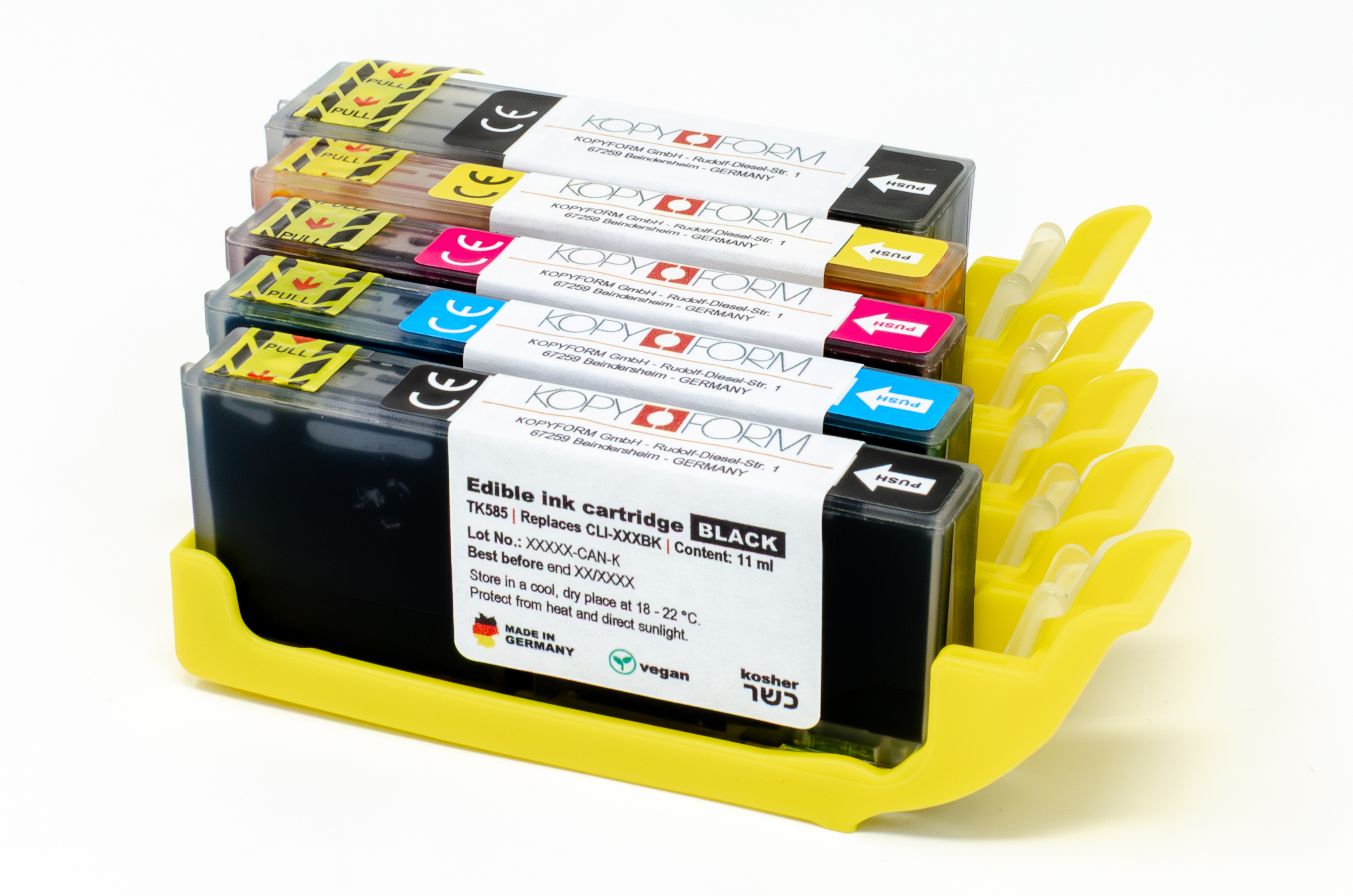 Cartouches d’encre alimentaire PGI-580 / CLI-581 (TK580)