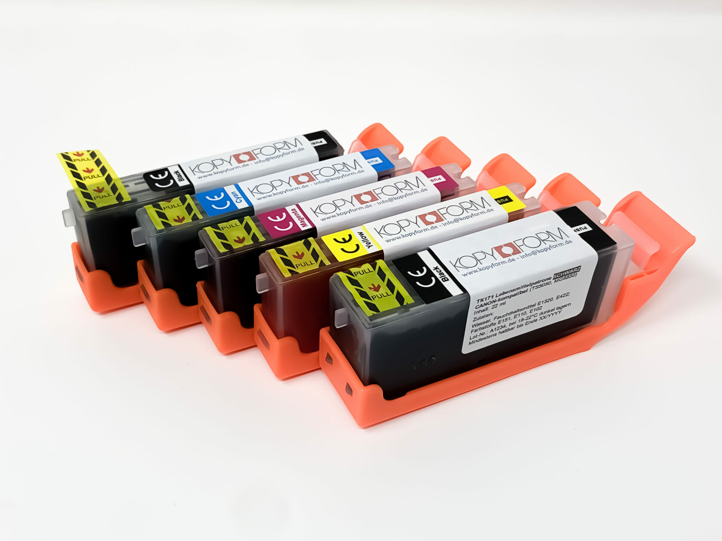 Cartouches d’encre alimentaire PGI-570 / CLI-571 (TK170)
