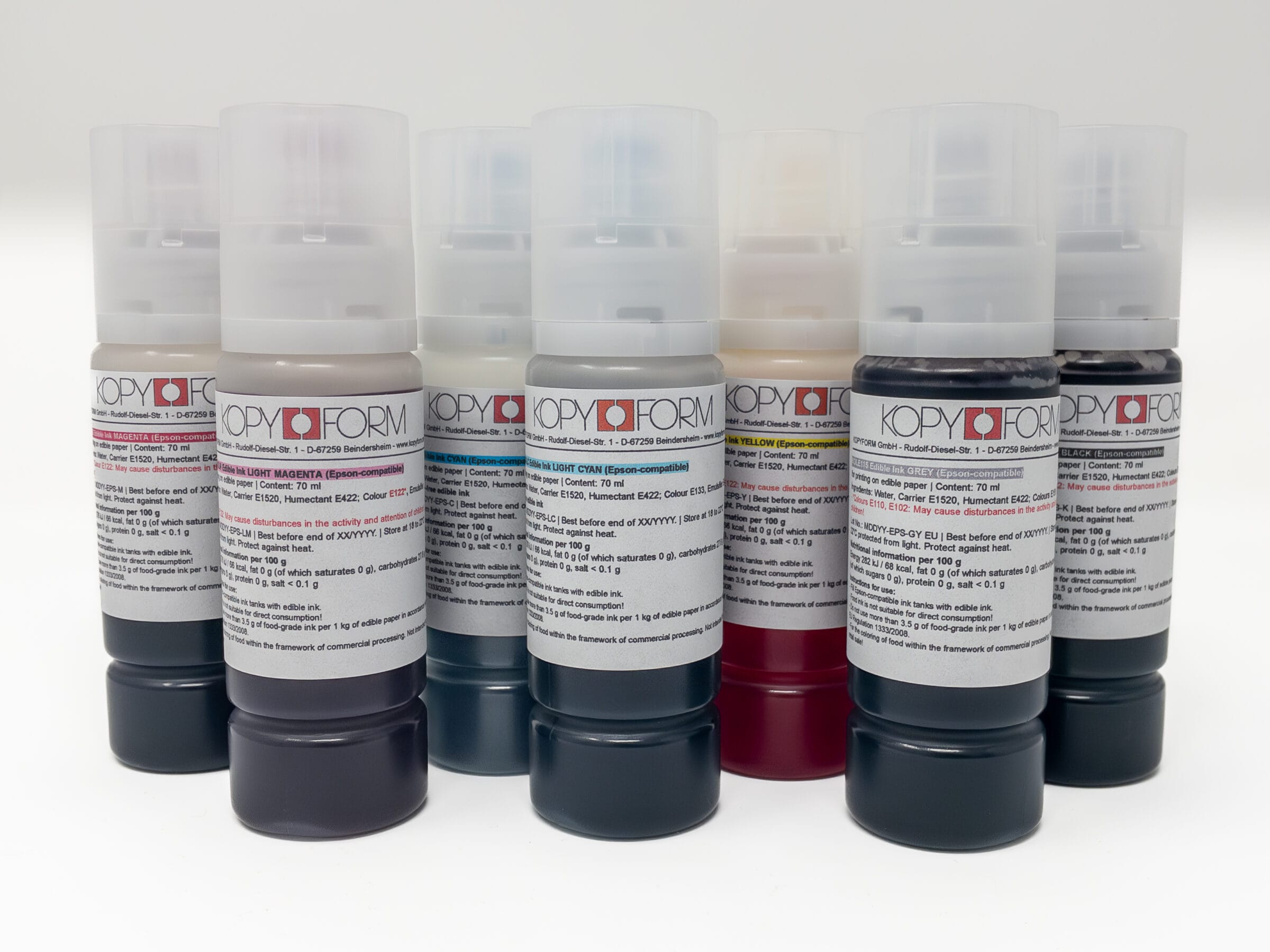 Edible Ink Made in Germany – KOPYFORM Edible Papers & Edible Ink