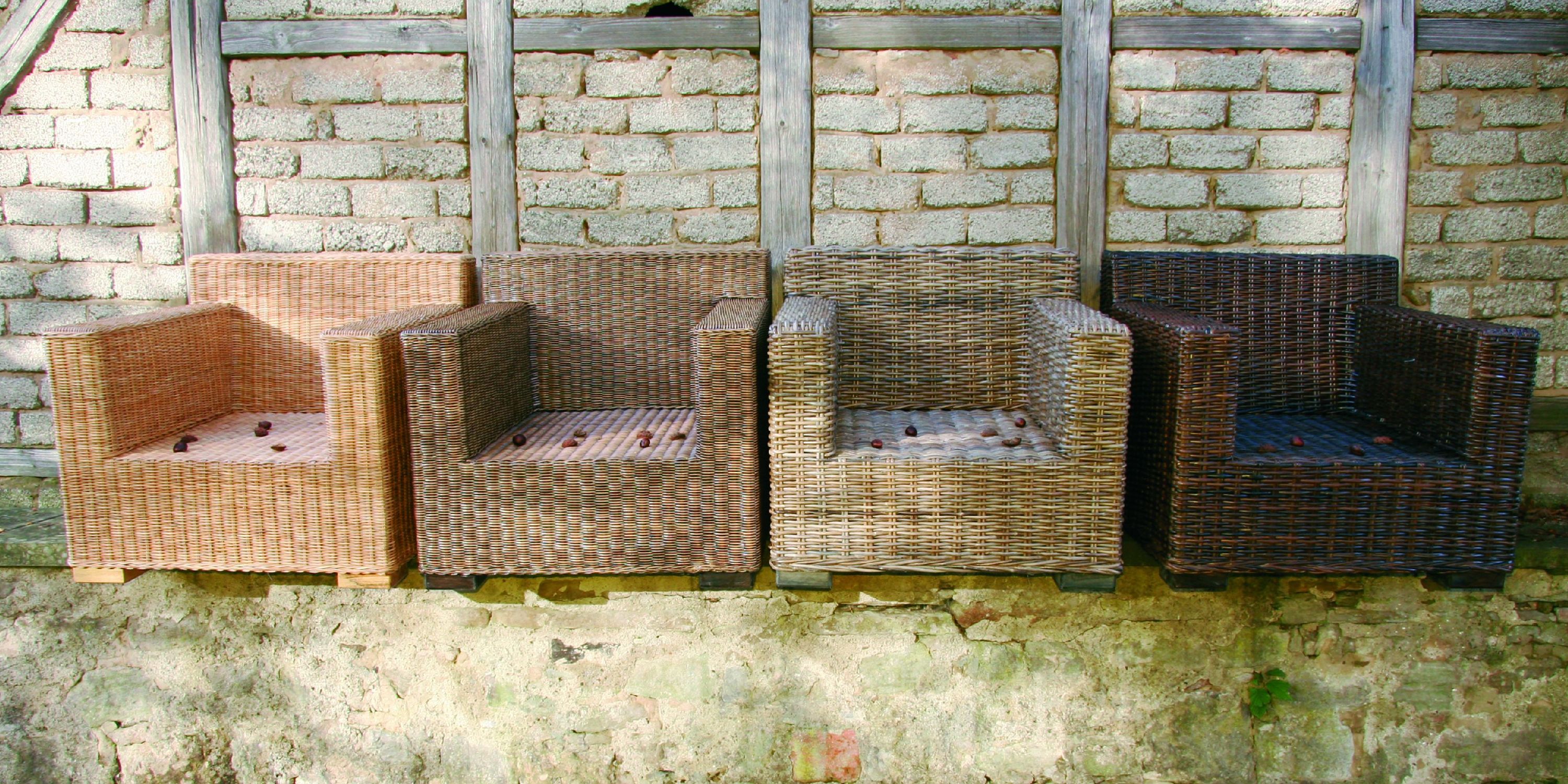 Rattan Sitzgruppen mit Lounge-Charakter