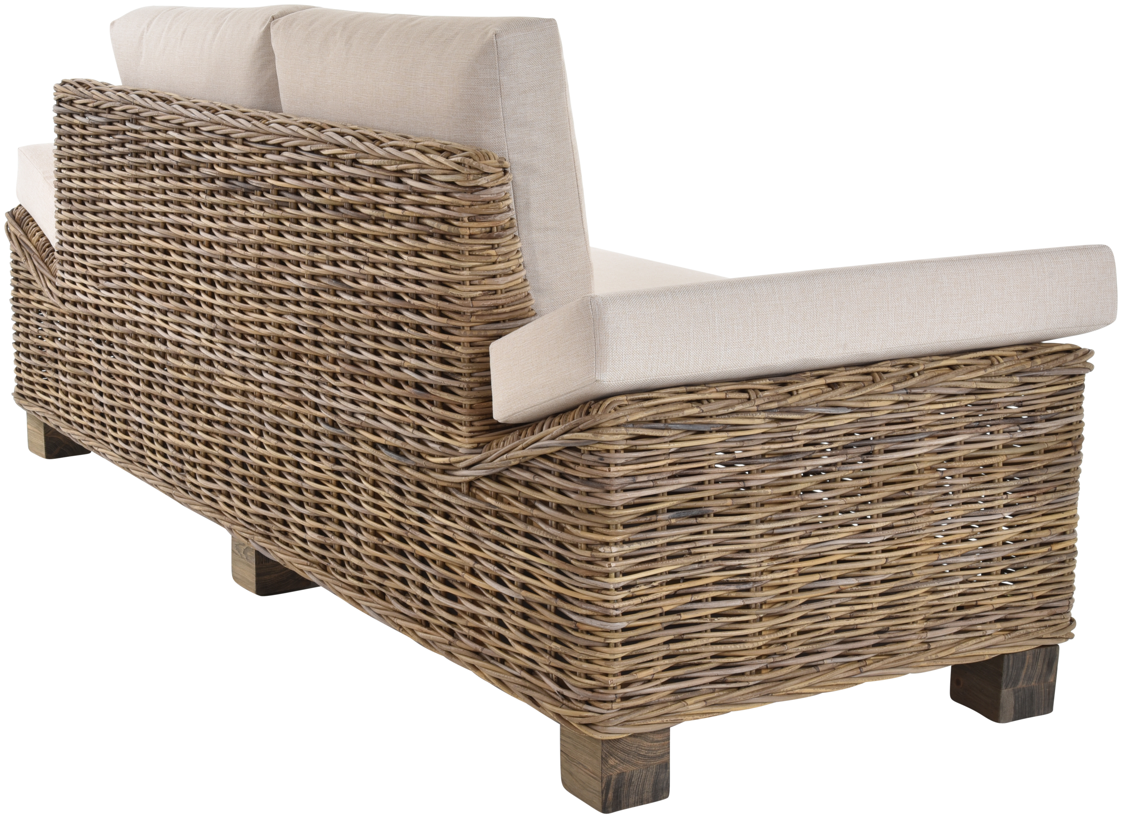 Rattan-Sofa Koobo Dreisitzer