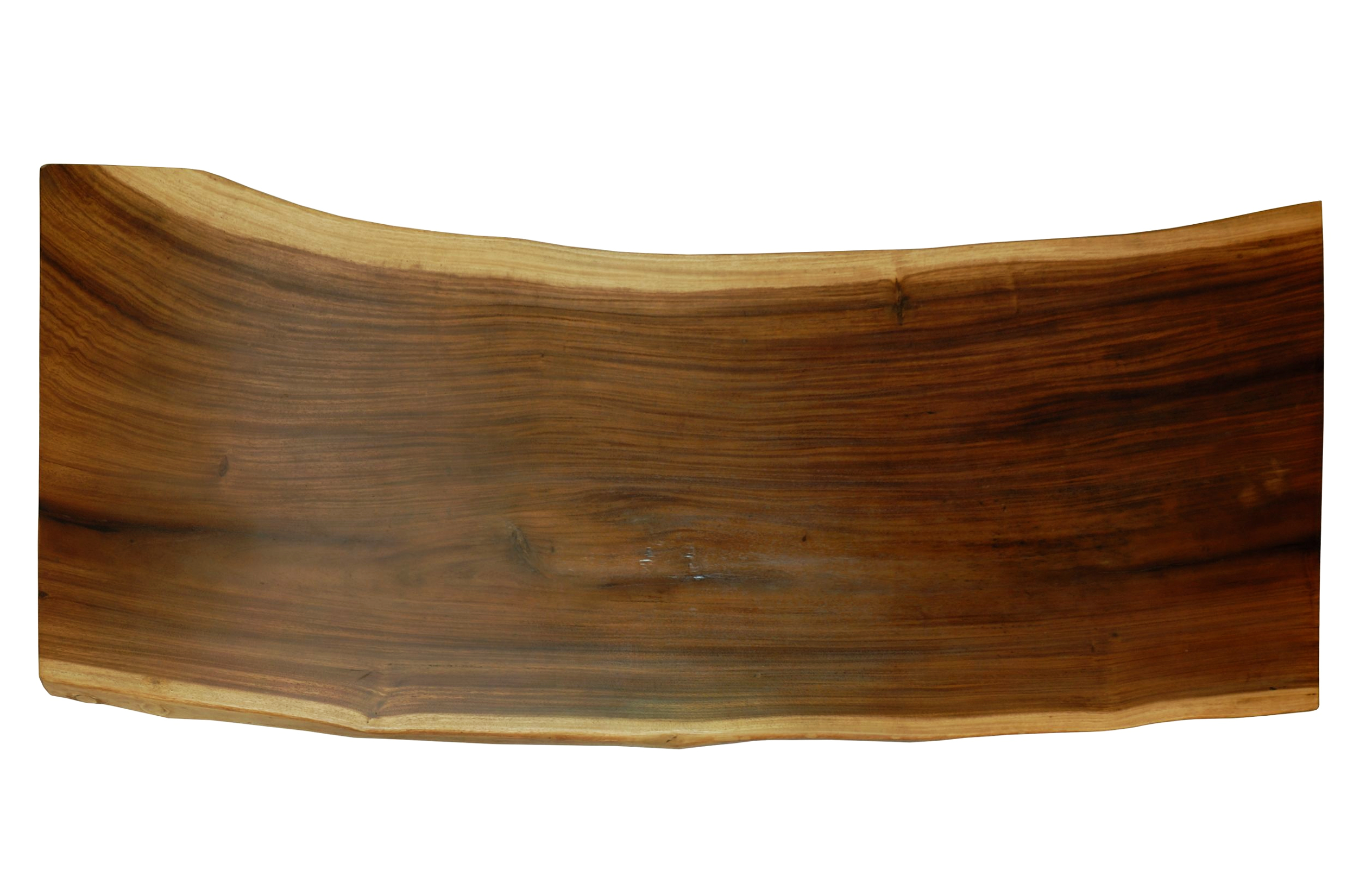 Tischplatte Baumstamm 200cm lackiert