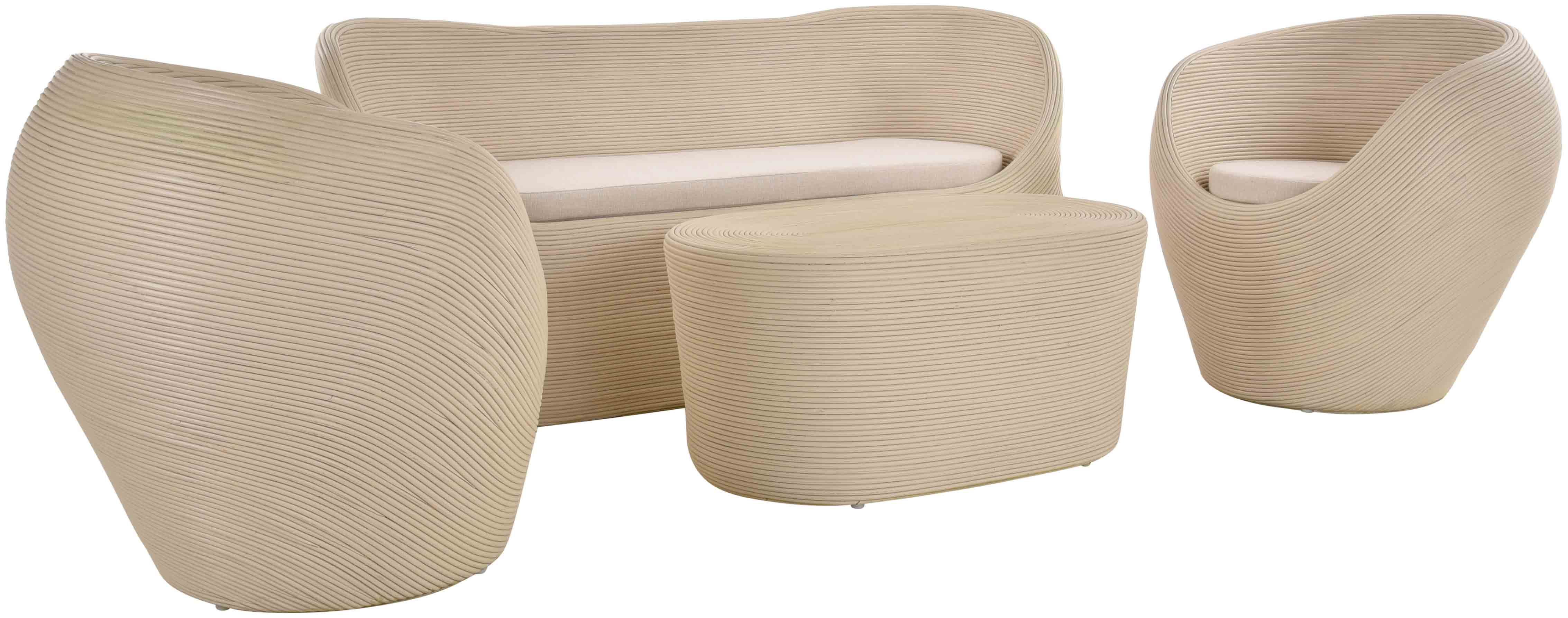 Design Loungemöbel Core aus Rattan 