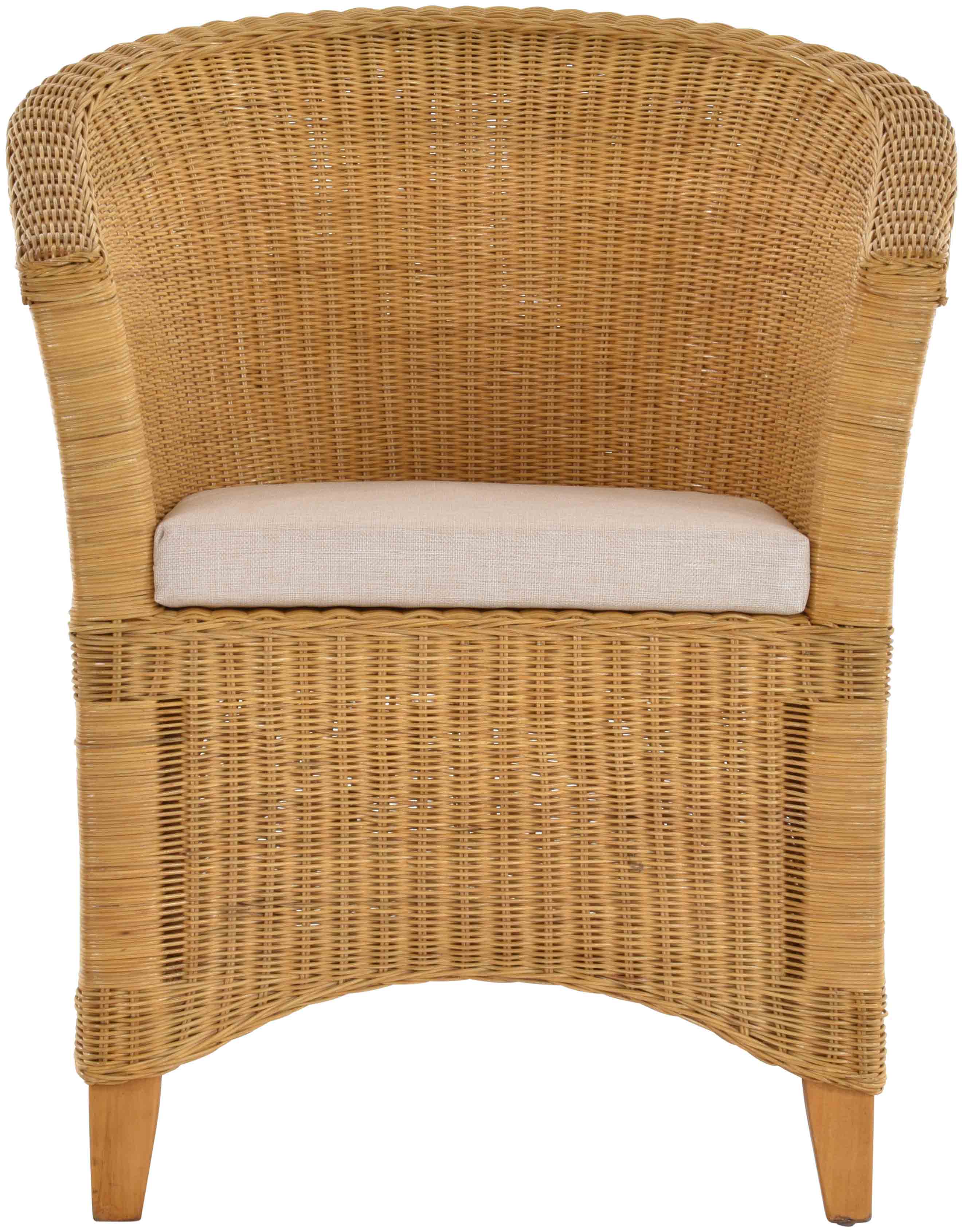 Esszimmer Sessel Ken aus Rattan 2er Set