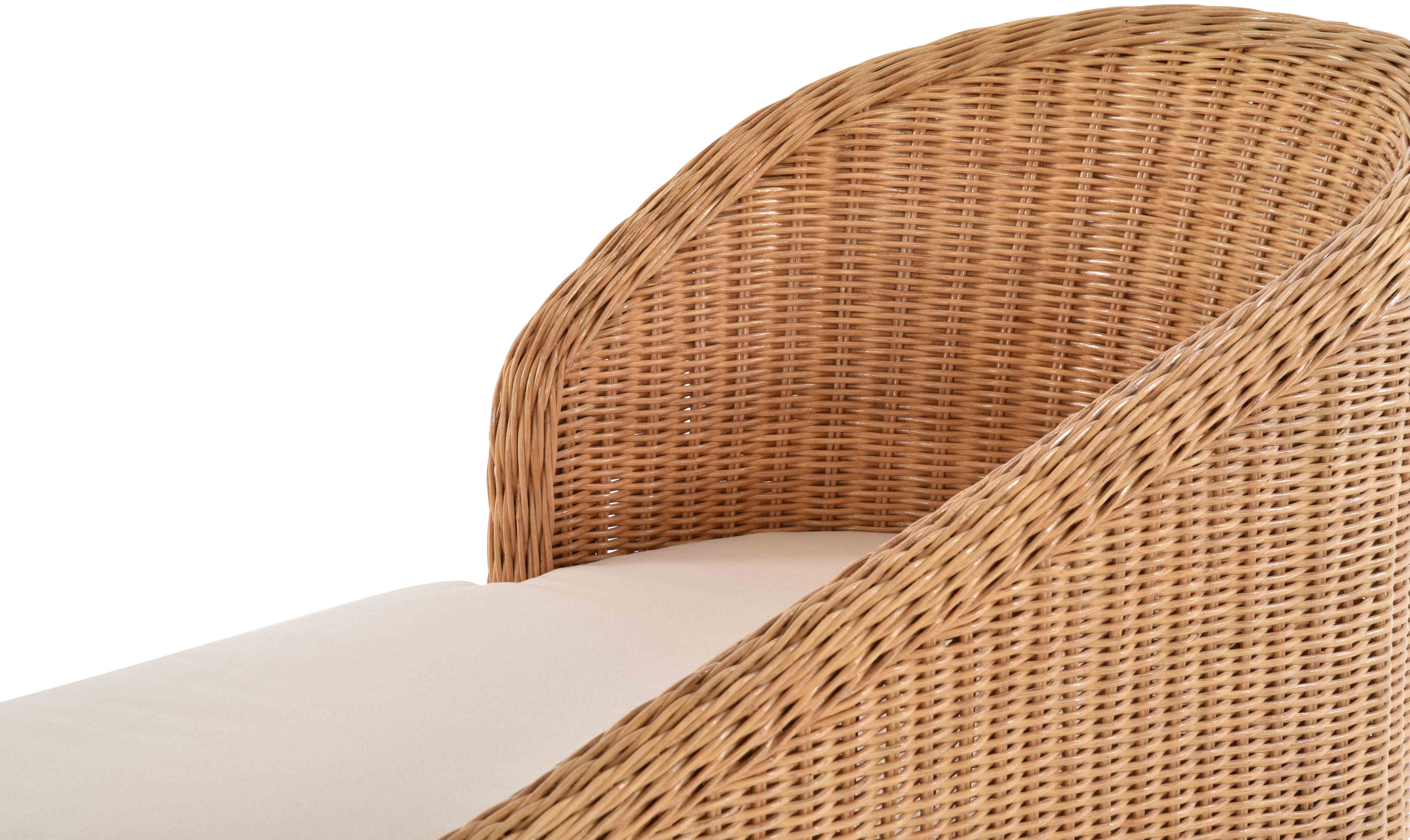 Rattan Recamiere Roma Links