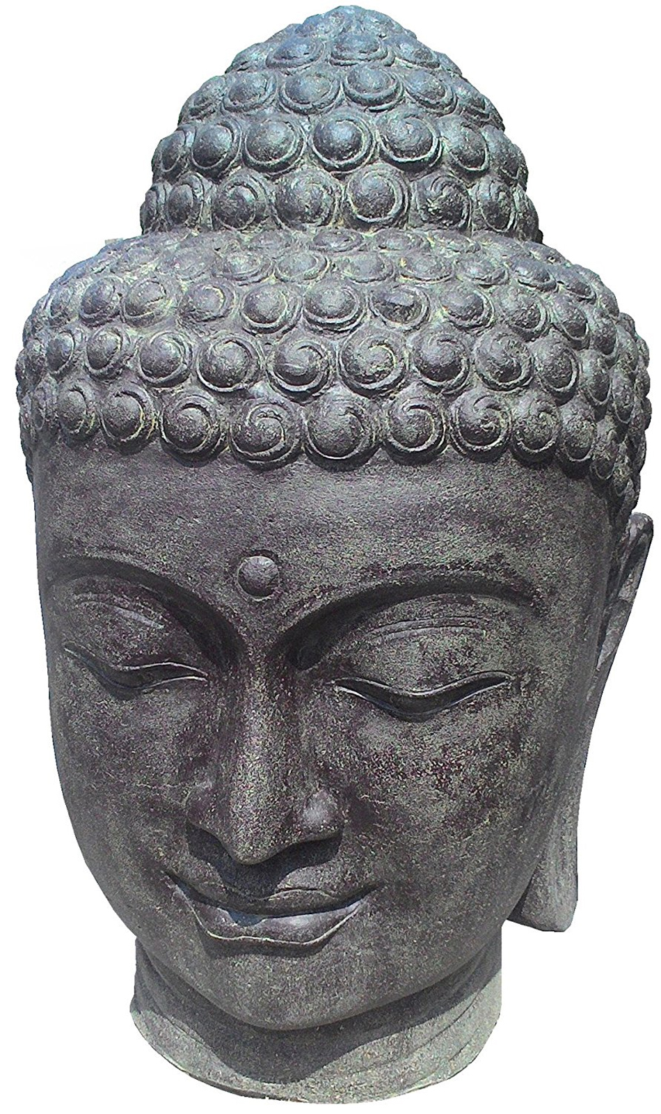 Steinfigur Buddha Kopf 100cm