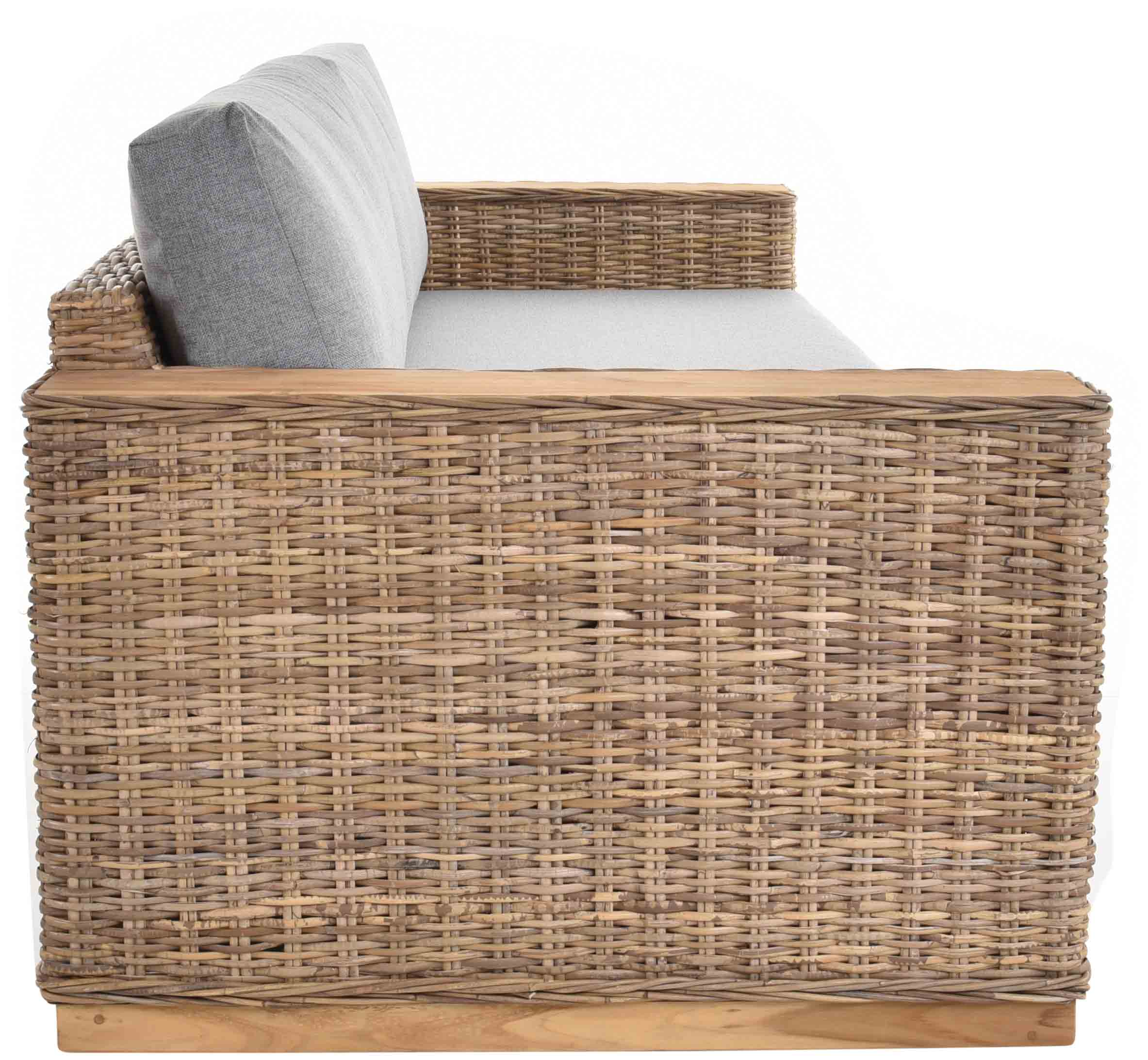 Schlafsofa Maxi aus Rattan