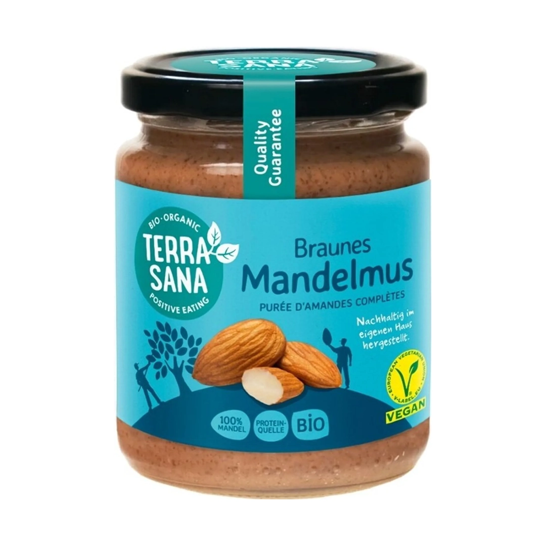 Mandelmus braun bio 6x250g | Jetzt Terrasana - gleiche Qualität