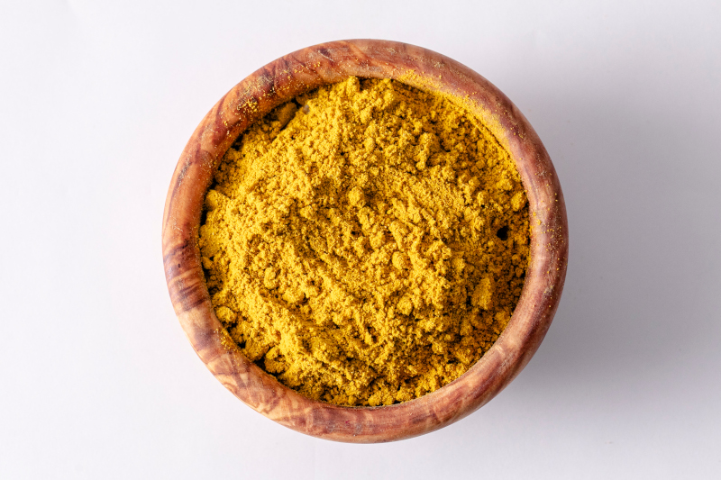 Organic curry powder