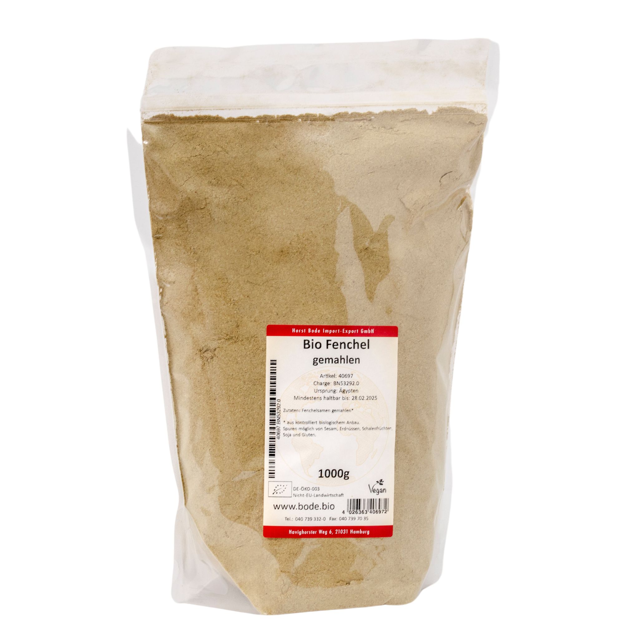 Fenchel gemahlen bio 1kg
