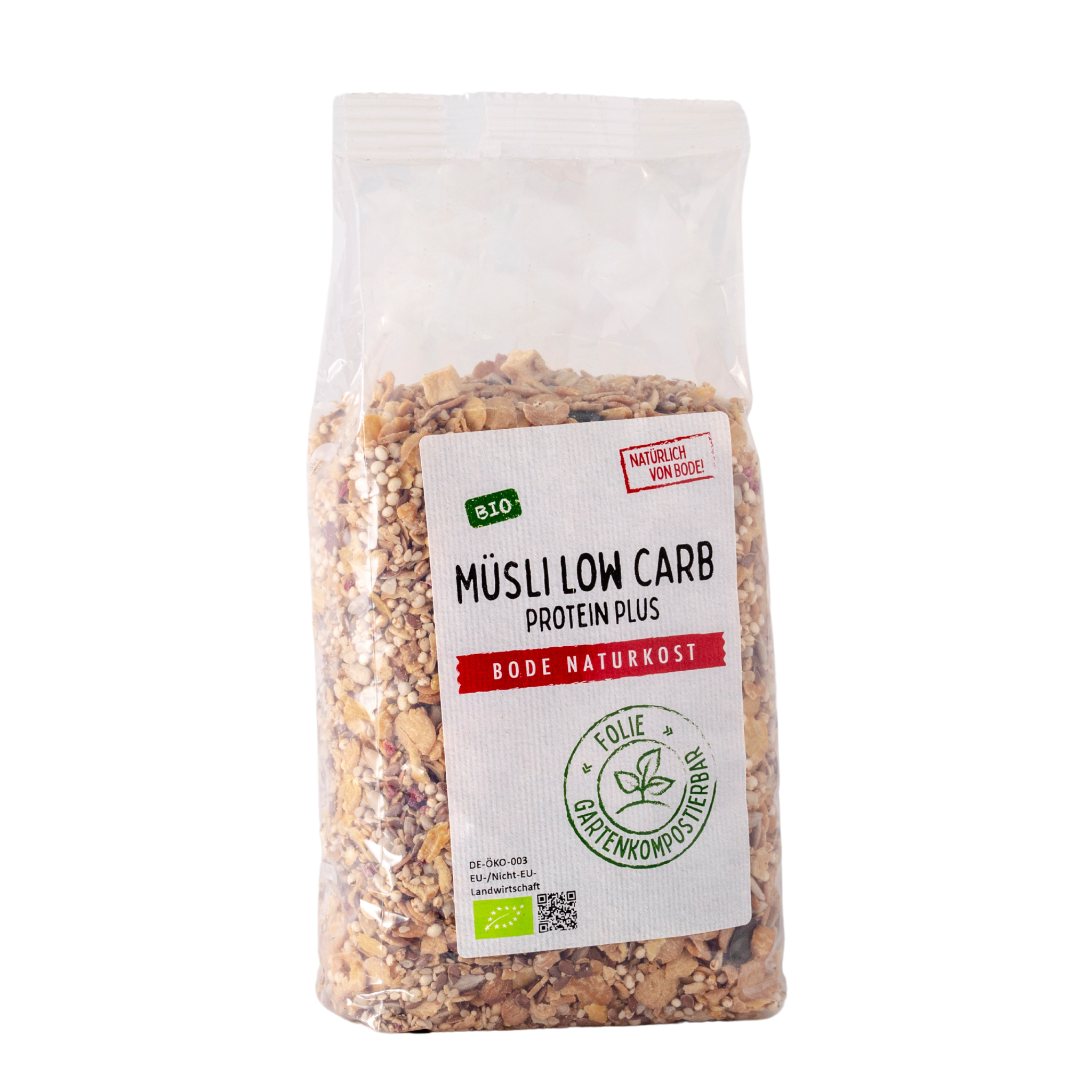 Müsli Low Carb Protein plus bio