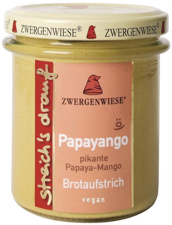 Streich´s drauf - Papayango (pikante Papaya-Mango) bio Zwergenwiese 6x160g