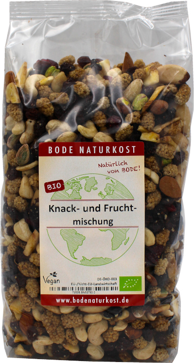 Knack- und Fruchtmischung bio