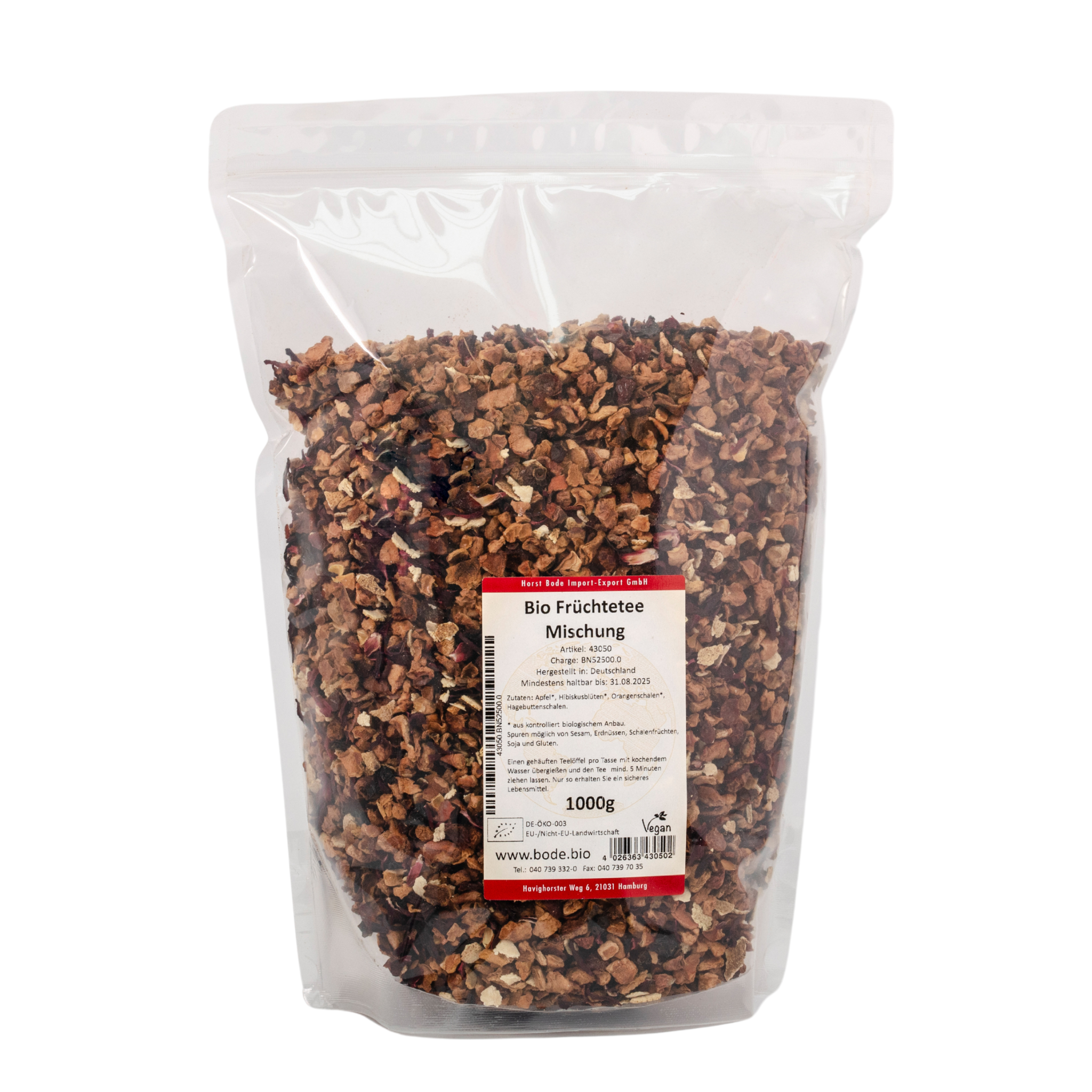 Früchtetee Mischung bio 1kg
