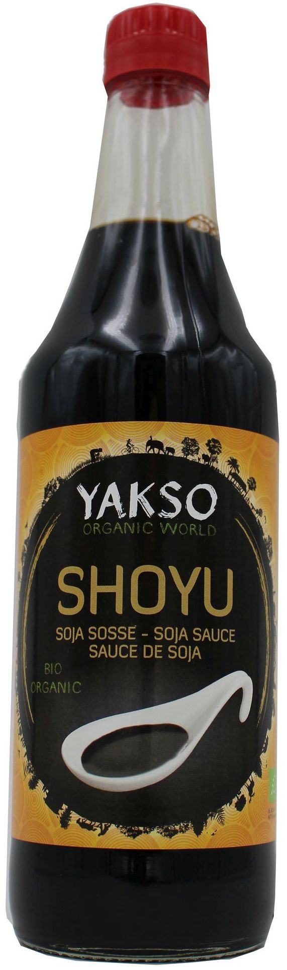 Organic Shoyu Soy Sauce (Wheat) 6x500ml