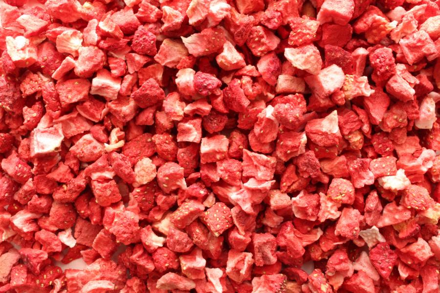 Erdbeeren gefriergetrocknet 0-10mm bio 1 kg