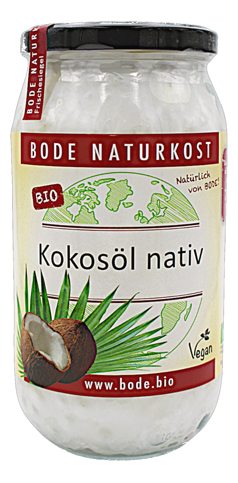 Kokosöl nativ bio im Schraubglas 6x1l