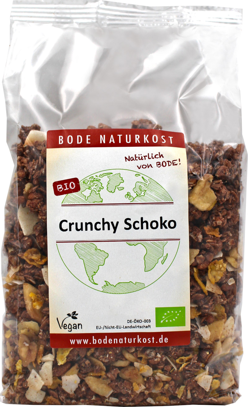 Crunchy Schoko (Hafer, Reis) bio 6kg