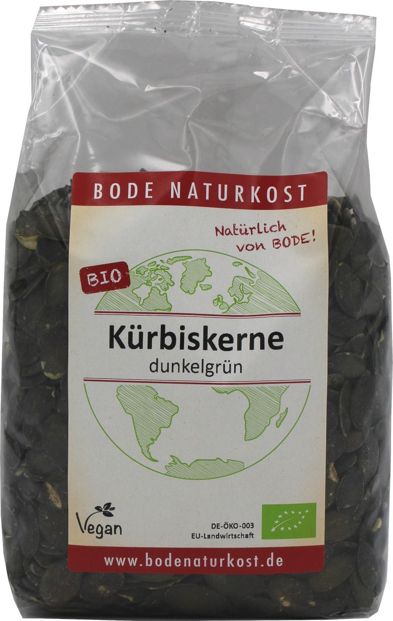 Kürbiskerne dunkelgrün bio Europa 6x500g